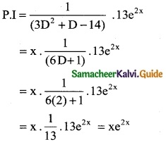 Samacheer Kalvi 12th Business Maths Guide Chapter 4 Differential Equations Ex 4.6 7