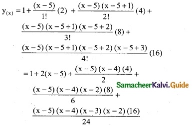 Samacheer Kalvi 12th Business Maths Guide Chapter 5 Numerical Methods Miscellaneous Problems 15