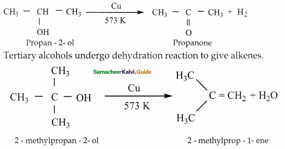 Samacheer Kalvi 12th Chemistry Guide Chapter 11 Hydroxy Compounds and Ethers 114