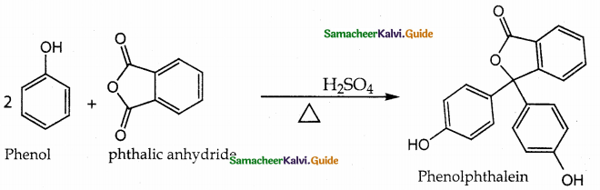 Samacheer Kalvi 12th Chemistry Guide Chapter 11 Hydroxy Compounds and Ethers 136