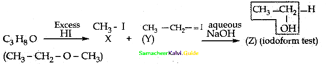 Samacheer Kalvi 12th Chemistry Guide Chapter 11 Hydroxy Compounds and Ethers 18