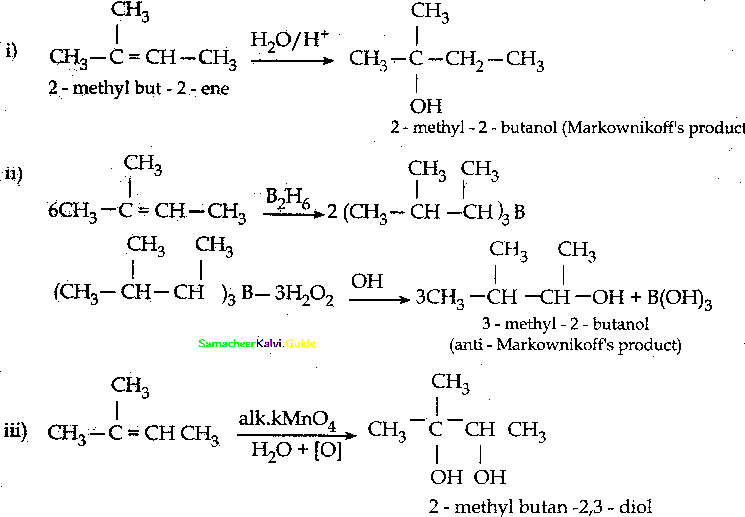 Samacheer Kalvi 12th Chemistry Guide Chapter 11 Hydroxy Compounds and Ethers 25