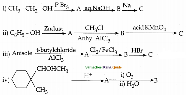 Samacheer Kalvi 12th Chemistry Guide Chapter 11 Hydroxy Compounds and Ethers 35