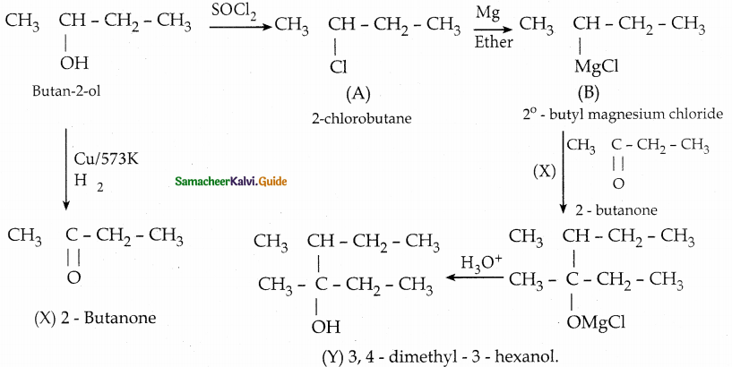 Samacheer Kalvi 12th Chemistry Guide Chapter 11 Hydroxy Compounds and Ethers 50