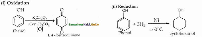 Samacheer Kalvi 12th Chemistry Guide Chapter 11 Hydroxy Compounds and Ethers 99