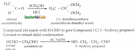 Samacheer Kalvi 12th Chemistry Guide Chapter 12 Carbonyl Compounds and Carboxylic Acids 140