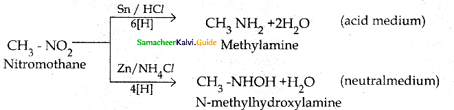 Samacheer Kalvi 12th Chemistry Guide Chapter 13 Organic Nitrogen Compounds 106