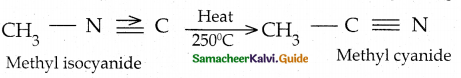 Samacheer Kalvi 12th Chemistry Guide Chapter 13 Organic Nitrogen Compounds 119