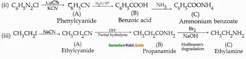 Samacheer Kalvi 12th Chemistry Guide Chapter 13 Organic Nitrogen Compounds 40
