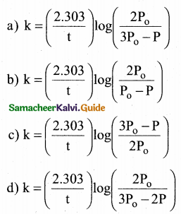Samacheer Kalvi 12th Chemistry Guide Chapter 7 Chemical Kinetics 19