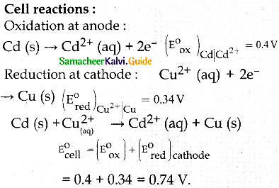 Samacheer Kalvi 12th Chemistry Guide Chapter 9 Electro Chemistry 18