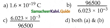 Samacheer Kalvi 12th Chemistry Guide Chapter 9 Electro Chemistry 26