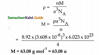 Samacheer Kalvi 12th Chemistry Solutions Chapter 6 Solid State 32