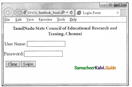 Samacheer Kalvi 12th Computer Applications Guide Chapter 8 Forms and Files 2