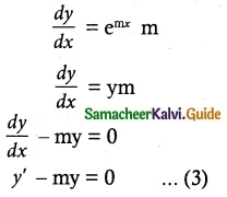 Samacheer Kalvi 12th Maths Guide Chapter 10 Ordinary Differential Equations Ex 10.4 1