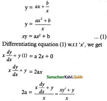 Samacheer Kalvi 12th Maths Guide Chapter 10 Ordinary Differential Equations Ex 10.4 5