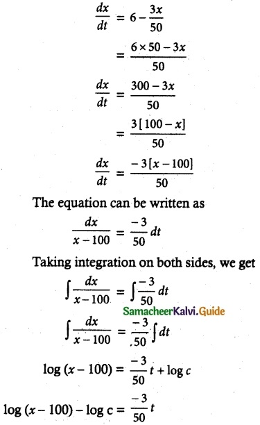 Samacheer Kalvi 12th Maths Guide Chapter 10 Ordinary Differential Equations Ex 10.8 13
