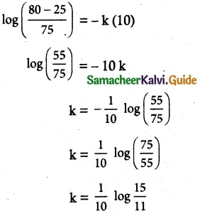 Samacheer Kalvi 12th Maths Guide Chapter 10 Ordinary Differential Equations Ex 10.8 5