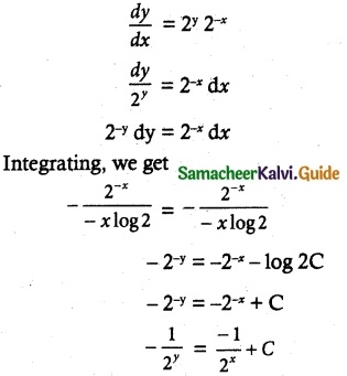 Samacheer Kalvi 12th Maths Guide Chapter 10 Ordinary Differential Equations Ex 10.9 8