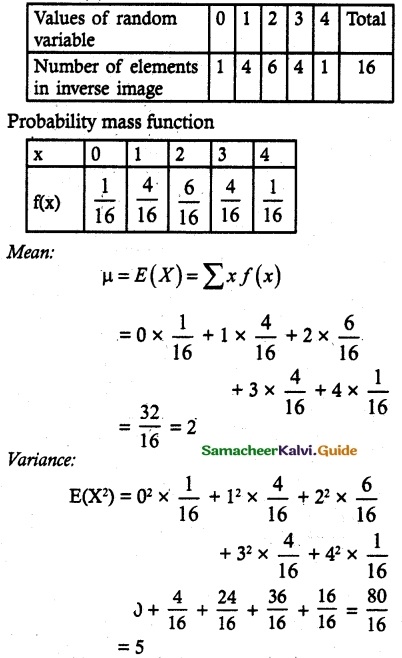 Samacheer Kalvi 12th Maths Guide Chapter 11 Probability Distributions Ex 11.4 10