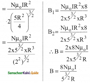 Samacheer Kalvi 12th Physics Guide Chapter 3 Magnetism and Magnetic Effects of Electric Current 9