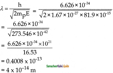 Samacheer Kalvi 12th Physics Guide Chapter 7 Dual Nature of Radiation and Matter 30