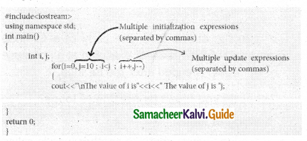 Samacheer Kalvi 11th Computer Science Guide Chapter 10 Flow of Control 24