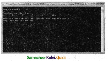 Samacheer Kalvi 11th Computer Science Guide Chapter 10 Flow of Control 38