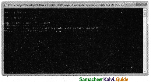 Samacheer Kalvi 11th Computer Science Guide Chapter 11 Functions 10