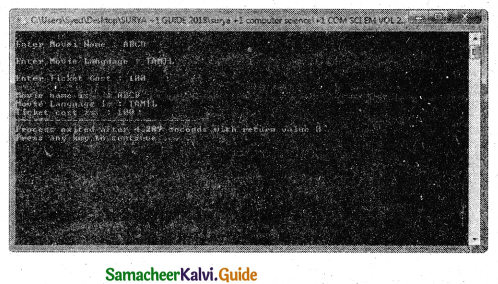 Samacheer Kalvi 11th Computer Science Guide Chapter 12 Arrays and Structures 13