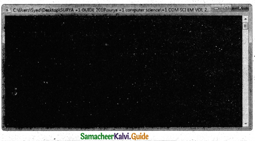 Samacheer Kalvi 11th Computer Science Guide Chapter 14 Classes and Objects 11