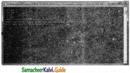 Samacheer Kalvi 11th Computer Science Guide Chapter 9 Introduction to C++ 19