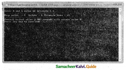 Samacheer Kalvi 11th Computer Science Guide Chapter 9 Introduction to C++ 26