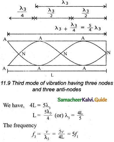 Samacheer Kalvi 11th Physics Guide Chapter 11 Waves 22a
