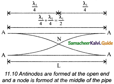 Samacheer Kalvi 11th Physics Guide Chapter 11 Waves 22b