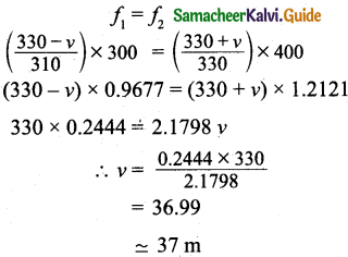 Samacheer Kalvi 11th Physics Guide Chapter 11 Waves 45