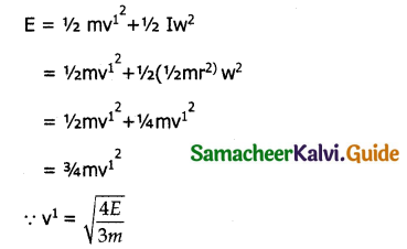 Samacheer Kalvi 11th Physics Guide Chapter 5 Motion of System of Particles and Rigid Bodies 70