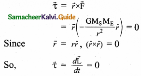 Samacheer Kalvi 11th Physics Guide Chapter 6 Gravitation 6