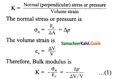 Samacheer Kalvi 11th Physics Guide Chapter 7 Properties of Matter 14