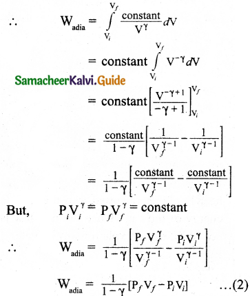 Samacheer Kalvi 11th Physics Guide Chapter 8 Heat and Thermodynamics 30