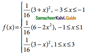 Samacheer Kalvi 12th Business Maths Guide Chapter 6 Random Variable and Mathematical Expectation Ex 6.1 10