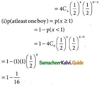 Samacheer Kalvi 12th Business Maths Guide Chapter 7 Probability Distributions Ex 7.1 15
